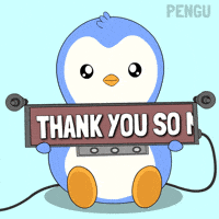 Thank You So Much GIF by Pudgy Penguins