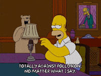 disagree homer simpson GIF