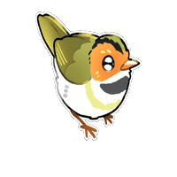 Bird 鳥 Sticker