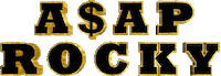hip hop gold Sticker by AnimatedText