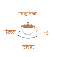 Tea Cup Sticker