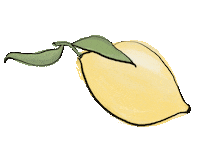 thearchivestore illustration lemon when life gives you lemons archivestore Sticker
