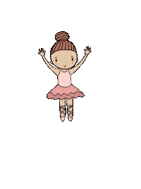 Pink Illustration Sticker