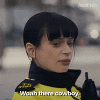 Alicia Silverstone Cowboy GIF by Acorn TV