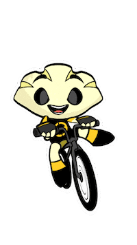 ert_uniformes sports mtb bicicleta ert Sticker
