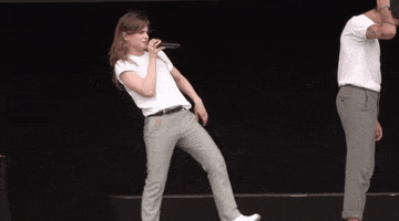 christine and the queens governors ball GIF by GOVBALL NYC