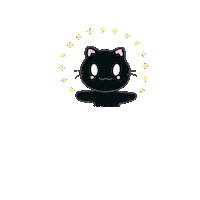 Black Cat Sticker