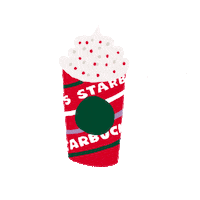Christmas Red Cups Sticker by Starbucks