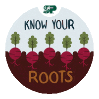 standardprocess supplements know your roots organic farming standardprocess Sticker