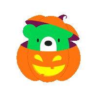 kasperskylab halloween pumpkin kürbis midori Sticker