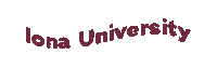 New York Gold Sticker by Iona University