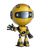 Robot Hello Sticker by O2 Slovakia