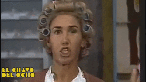 chavo del 8 doÃ±aflorinda GIF by Grupo Chespirito