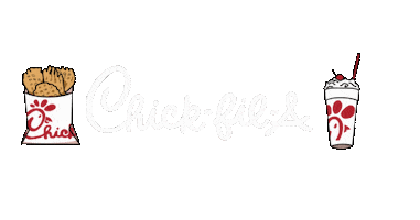 Chick-Fil-A Food Sticker