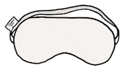 Silk Scrunchie Sticker by Slumber Glow