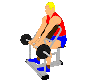 Sport Sitting Sticker