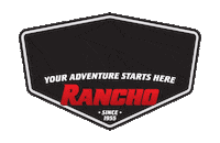 Camping Ford Sticker by Rancho Suspension