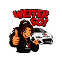 Gut Weiter Sticker by Bebbi-Fahrschuel.ch