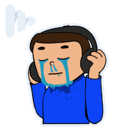 Sad Emo Sticker by Mmusic