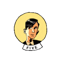 Gabriel Ba Klaus Hargreeves Sticker by The Umbrella Academy