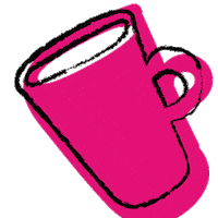 les-semillantes rose mug lessemillantes semillantes Sticker