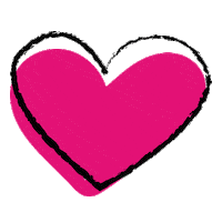 les-semillantes rose coeur lessemillantes semillantes Sticker