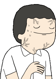 angry patient Sticker
