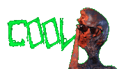 Awesome Extra Terrestrial Sticker by The Horror Section