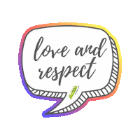 Respect Love Sticker by Haztua Psicologia Positiva