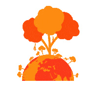 Activism Rays Sticker by RAINFOREST YOUTH SUMMIT