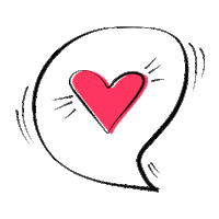 In Love Heart Sticker by Mediamodifier