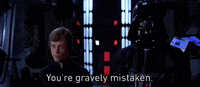 Youre Gravely Mistaken Luke Skywalker GIF by Star Wars