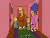 scared homer simpson GIF