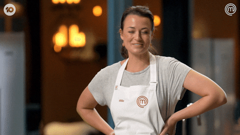 Shocked Surprised GIF by MasterChefAU