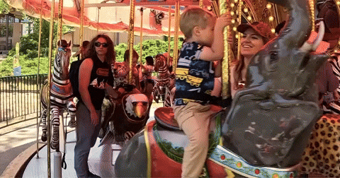 Carousel GIF by Oakland Zoo
