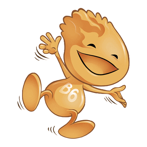 Vitamin B6 Sticker by Bimilk