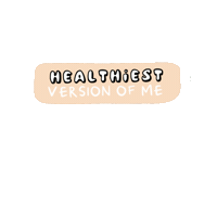 Healthies fitness fit inspirational healthies Sticker