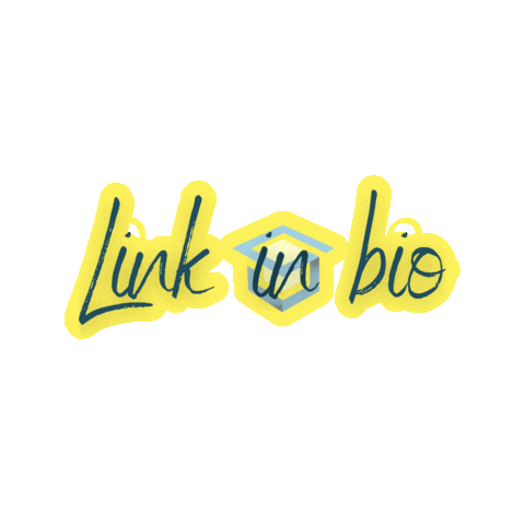 Study Link In Bio Sticker by StudyHubBulgaria
