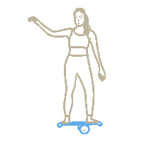 Bootyworkout Surftraining Sticker by BALBO