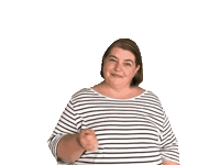 andrea_like_paper guck mal andrea like paper rechts zeigen schau mal dort Sticker