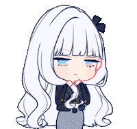 clairelle anime girl angry ugh Sticker