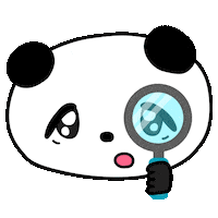 taiya5656 panda かわいい 注目 パンダ Sticker