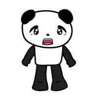 Surprise Panda Sticker