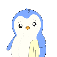 Good Bye Sticker by Pudgy Penguins