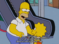 happy homer simpson GIF