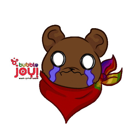 Bubble Tea Cry Sticker by BubbleJoy