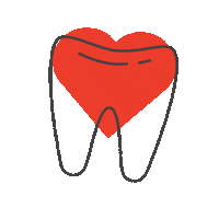 Corazon Union Sticker by Dental para Cual