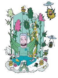 Illustration Loop Sticker by victorious_es