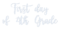 First Day Of School Sticker
