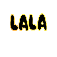 LALAstuff happy fun jumping bouncy Sticker